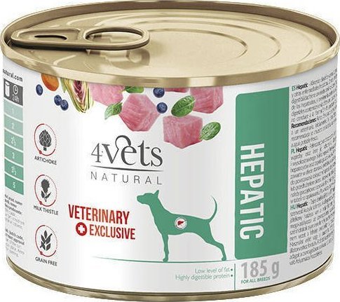 Dolina Noteci 4Vets Dog Hepatic 185g