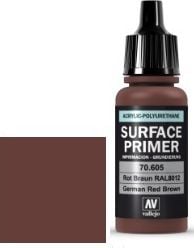 Vallejo German Red Brown 17 ml. Podkład Akrylowy Vallejo Surface Primer uniwersalny