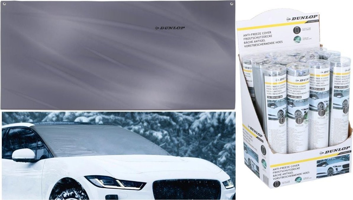 ANTYSZRONOWA OSŁONA NA SZYBY PE 85x185CM DUNLOP