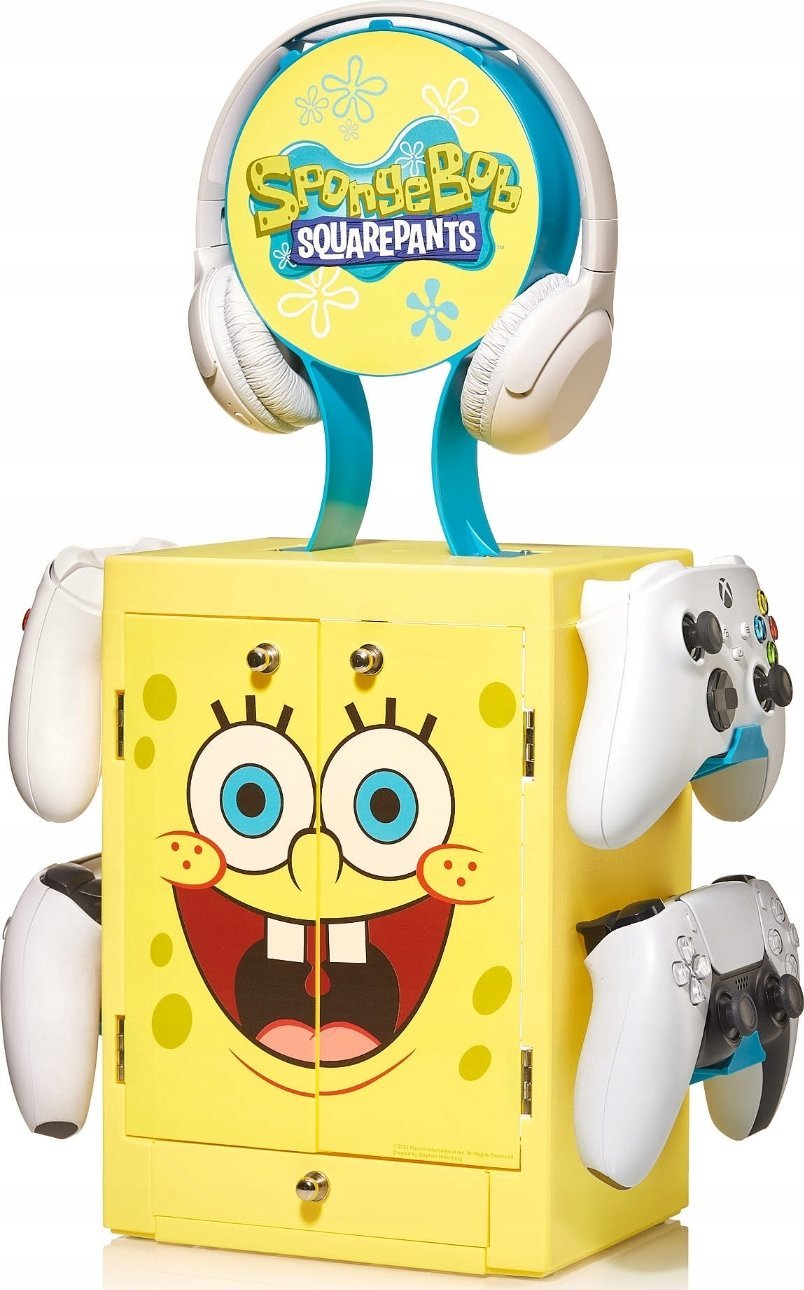 Numskull Gaming Locker Akcesoria stojak- Spongebob gąbka.