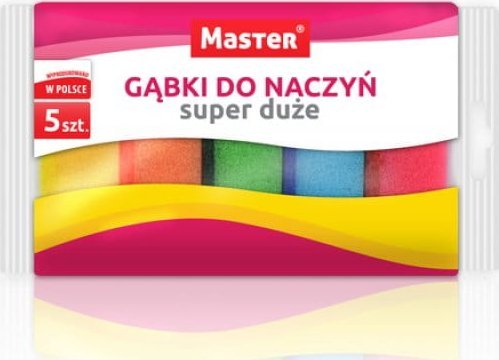 Master Zmywak kuchenny ostry 5 szt.