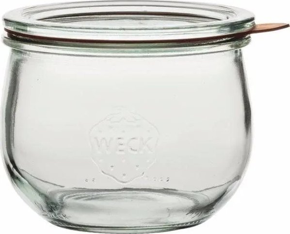 Jata WECK Round Rim Jar Tulip 0,5l Set of 4