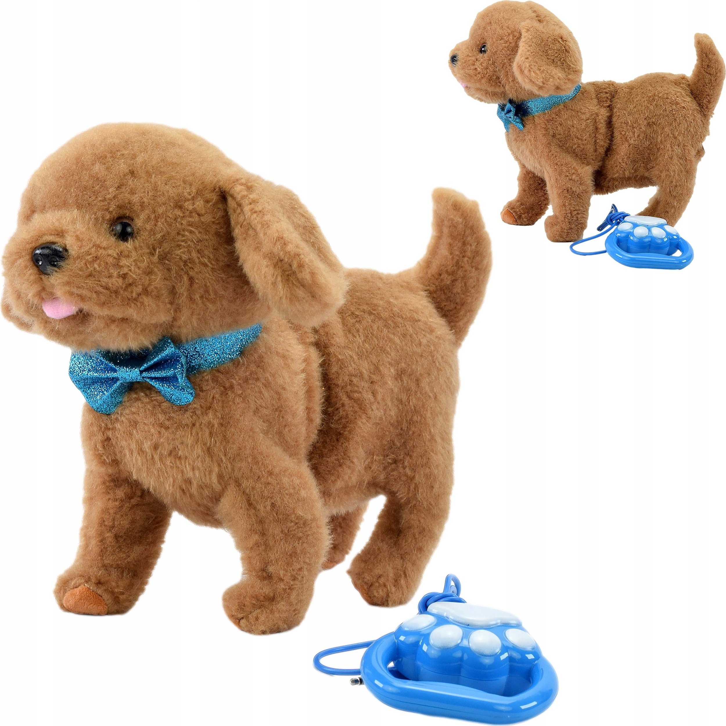 Skleplolki INTERAKTYWNY PIESEK NA SMYCZY CHODZI SZCZEKA ZABAWKI DLA DZIECIE PIES