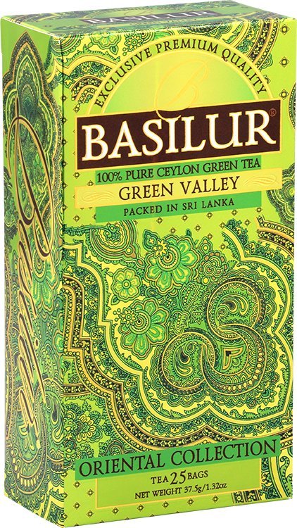 Basilur Herbata zielona Basilur Green Valley 25x1,5g