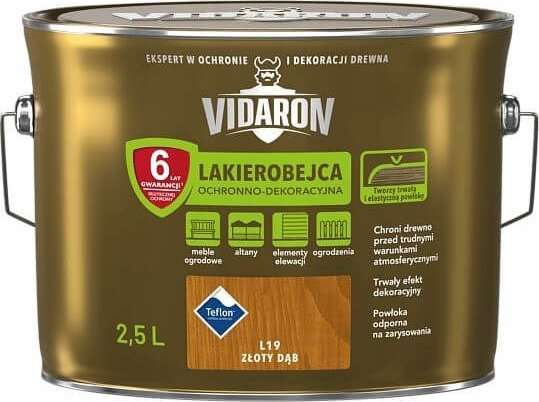 VIDARON Lakierobejca Złoty Dąb L19 2,5L Vidaron