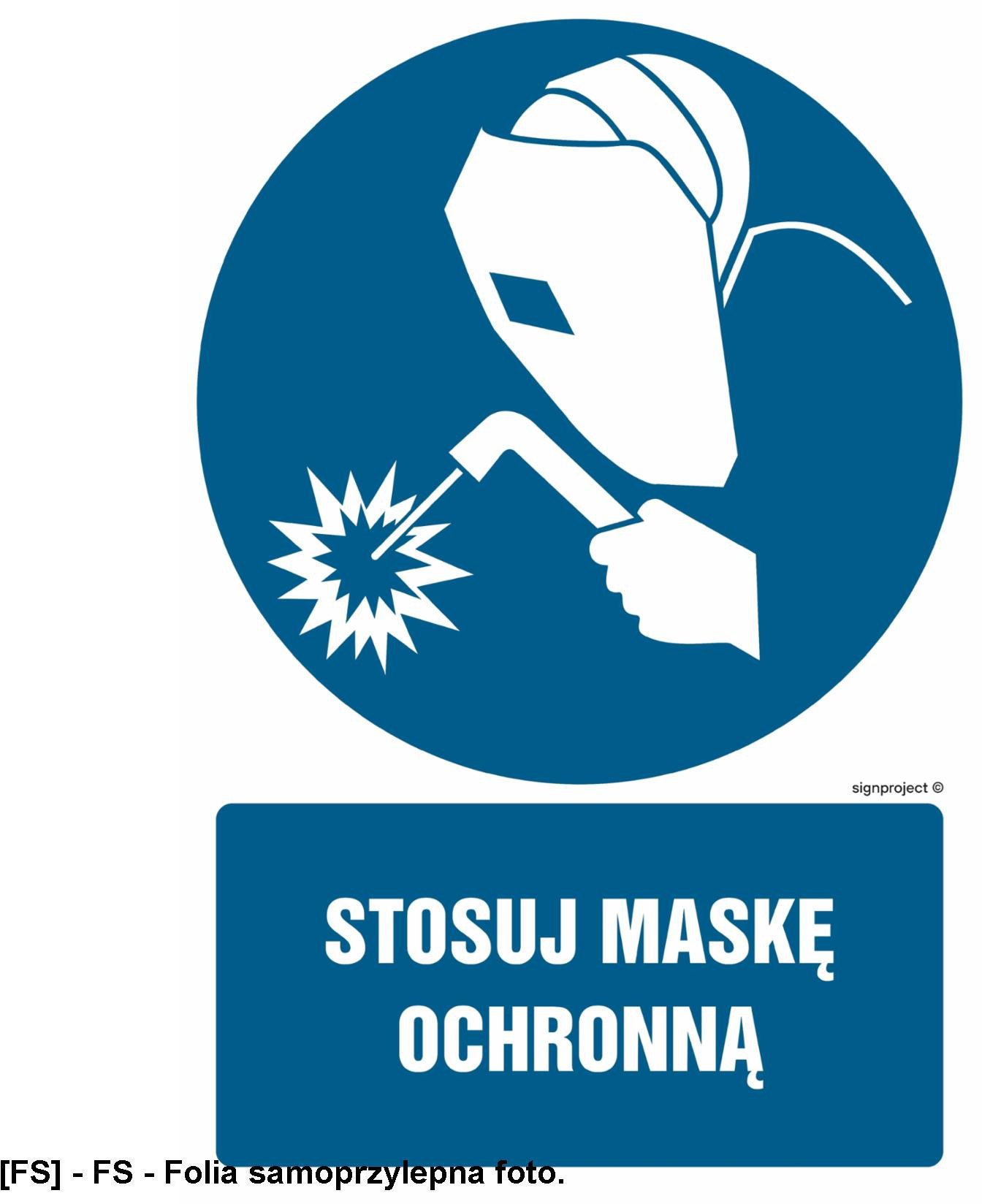 GL027 - Stosuj maskę ochronną 500x750