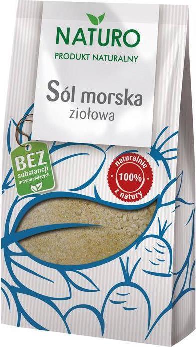 polbioeco Sól morska ziołowa 250 g