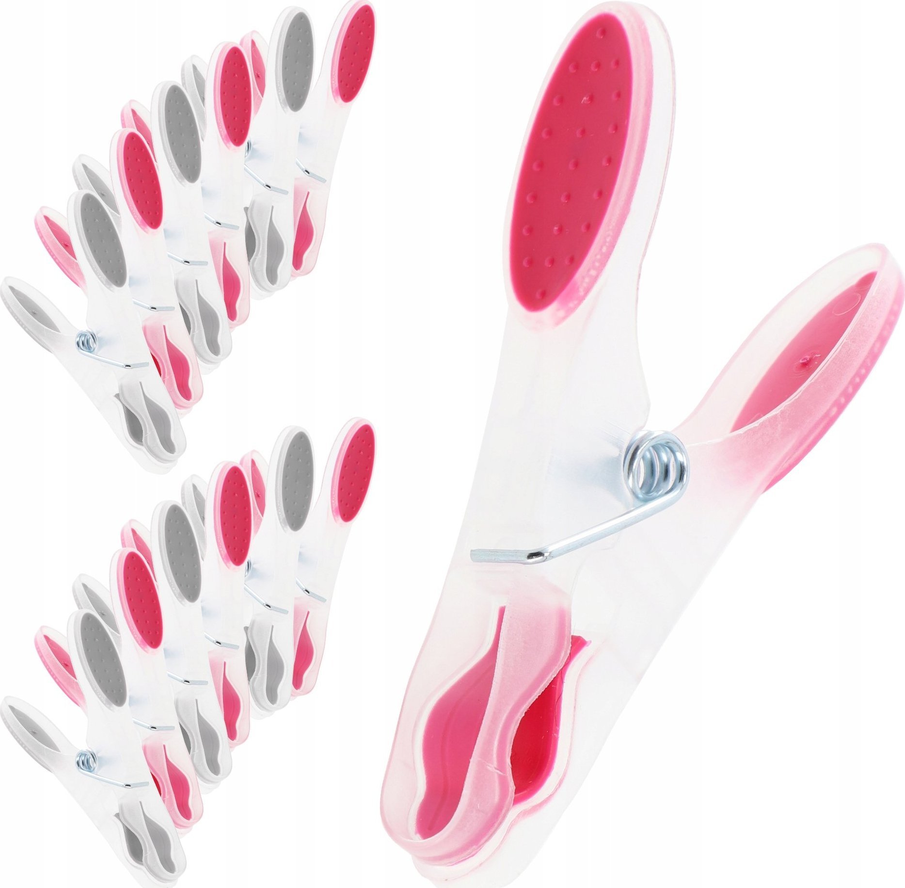 Kadax Klamerki Spinacze Do Bielizny Prania 12 szt Żabki