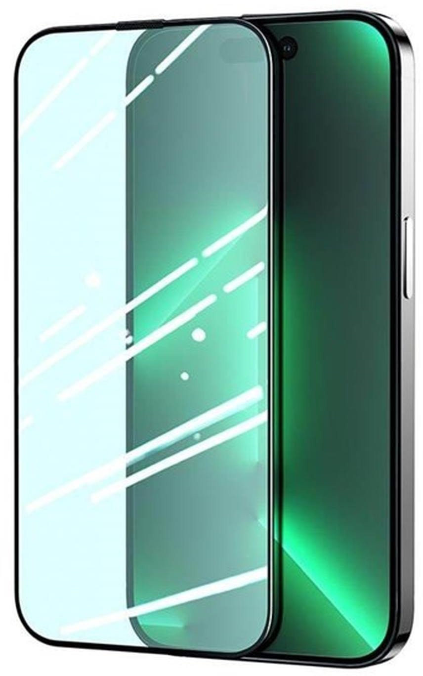 Mocco Full Glue Signature Edition Tempered Glass Full Coverage with Frame Apple iPhone 14 Pro Max Black