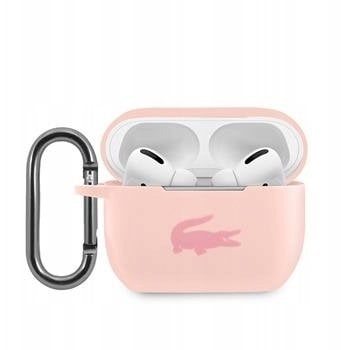 Lacoste Etui Lacoste do AirPods Pro cover różowy/ pink Silicone