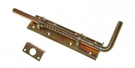 Zasuwa ryglowa sprężynowa ocynkowana 200mm wąska