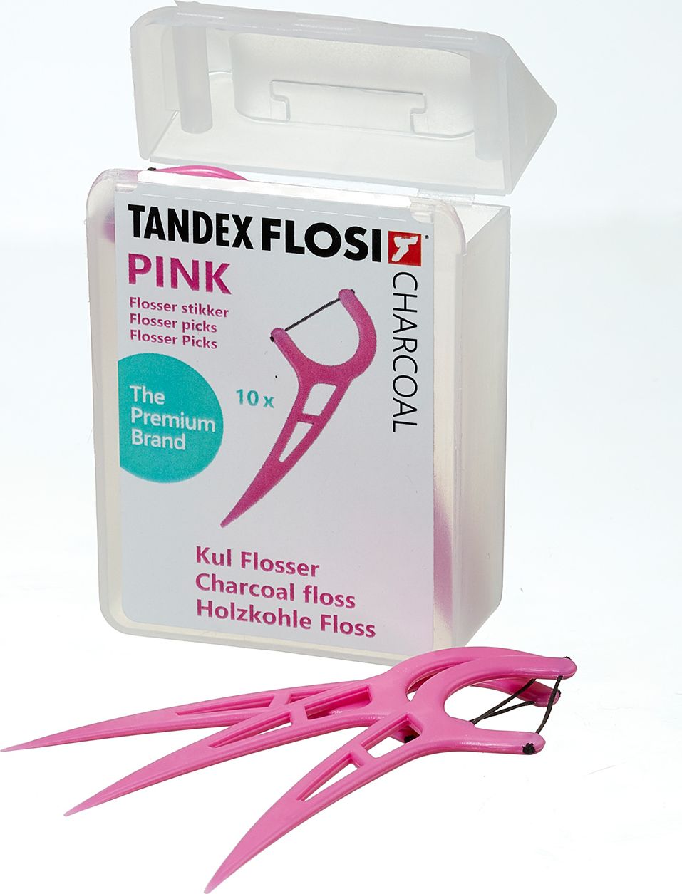 Tandex Floser z nitką węglową Pink ( 10 szt. )