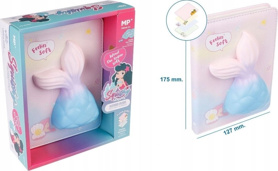 Boti Global Notes Squishy Syrenka