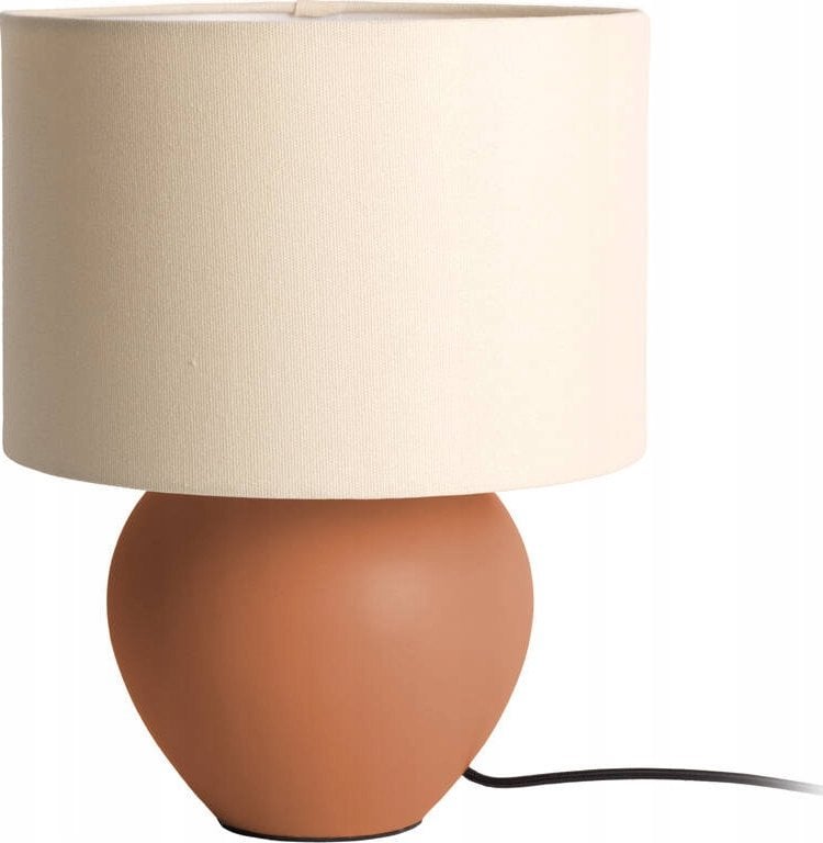 Lampa stołowa Leitmotiv Lampa stołowa ALMA ceramiczna podstawa, Ø 25 cm