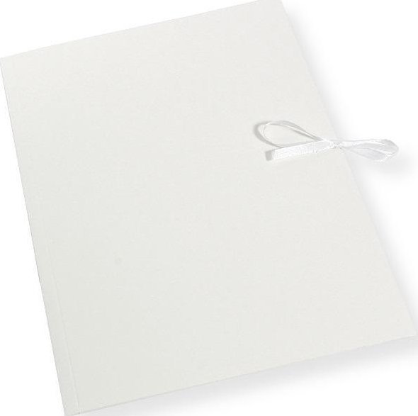 Teczka A4 wiązana biała 300gsm (10szt)