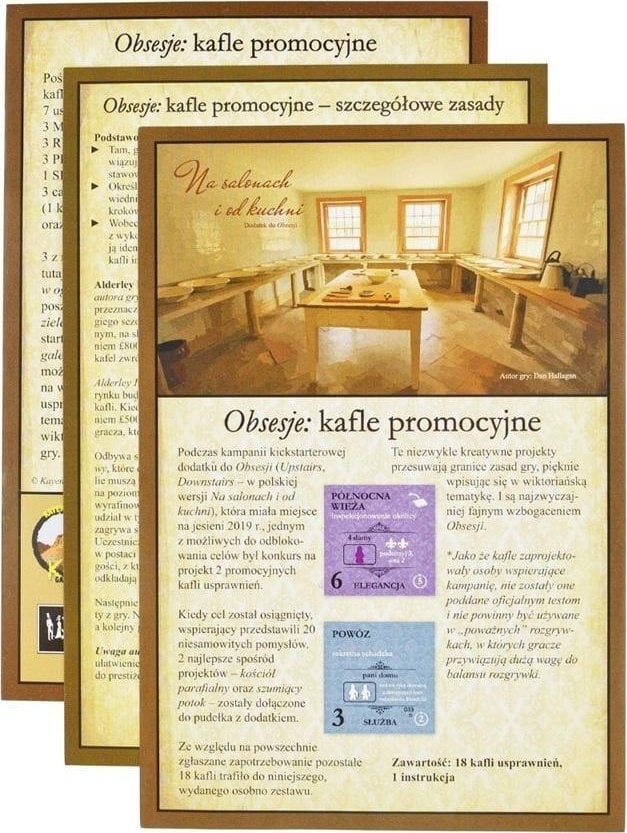Obsesje: Kafle promocyjne LUCRUM