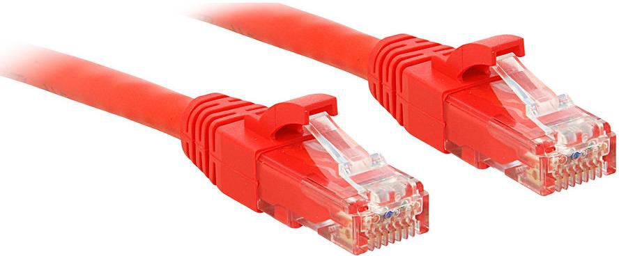 Lindy Patchcord Cat.6, U/UTP, 2m, czerwony (48033)