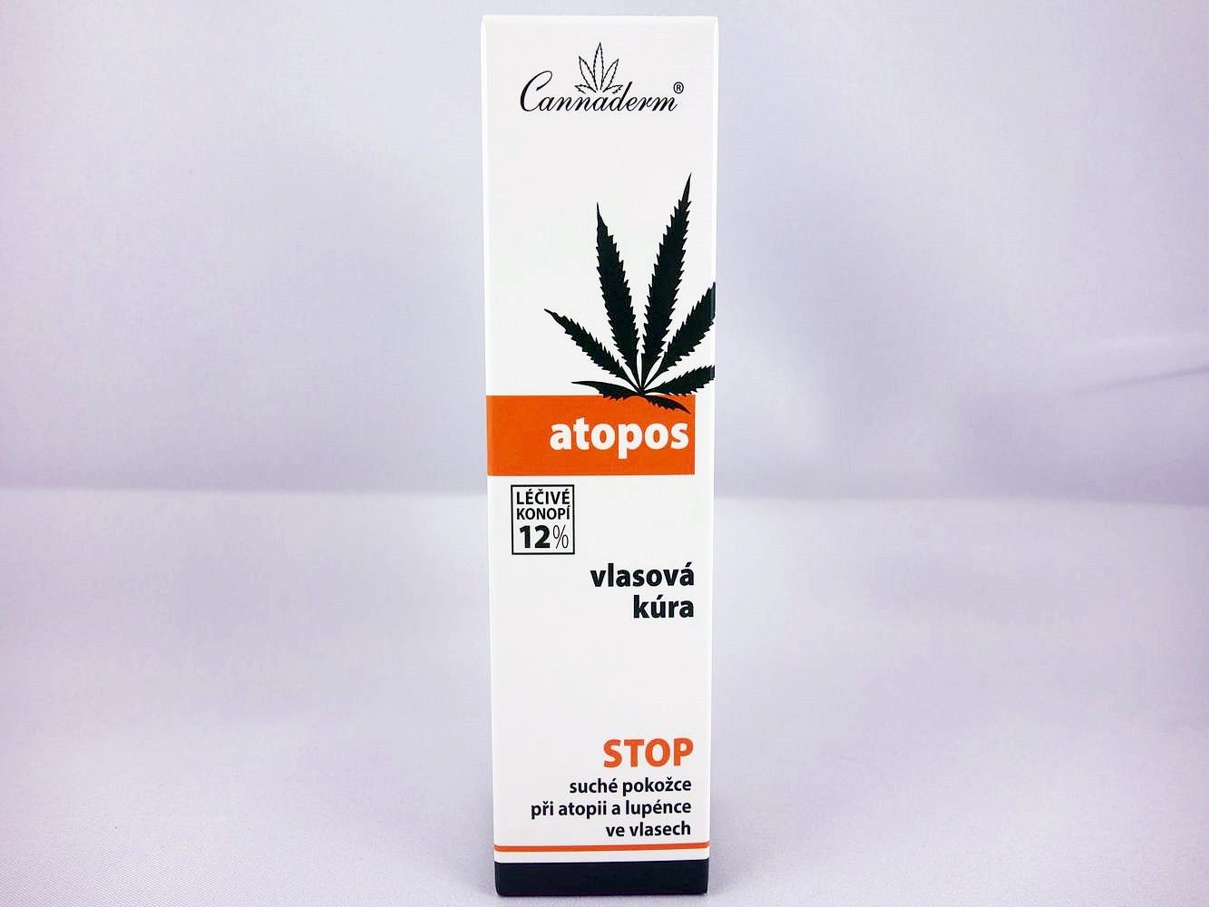 Cannaderm Atopos Kuracja do włosów 100 ml