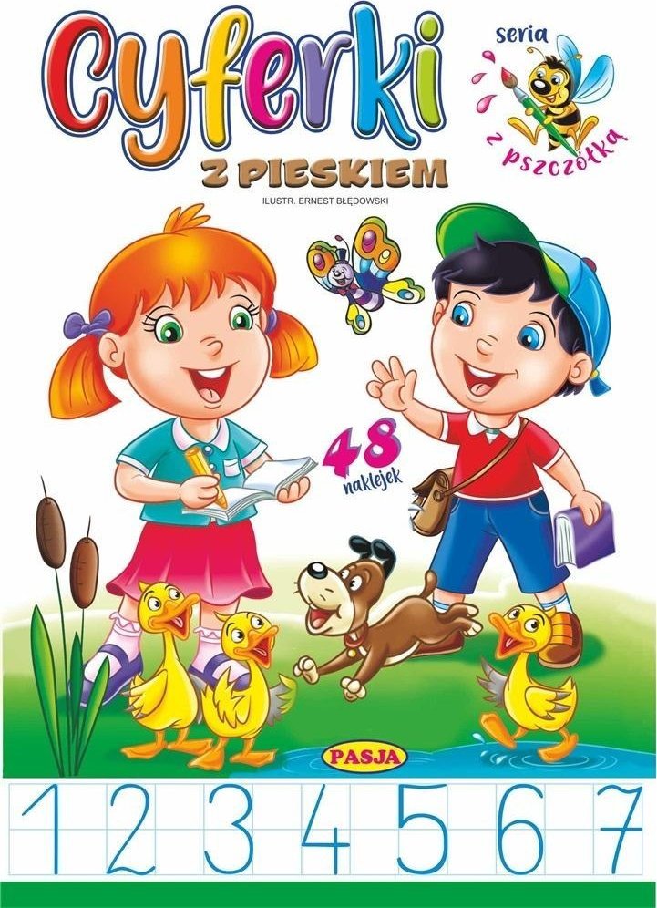 Cyferki z pieskiem