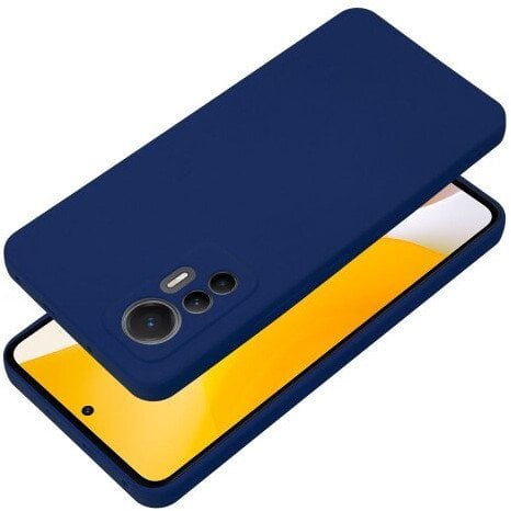 Futerał SOFT do XIAOMI Redmi Note 14 4G (GLOBAL - 164,84mm x 78,15mm x 8,16mm) ciemny niebieski