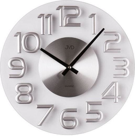 JVD Zegar ścienny HT098 Szklany
