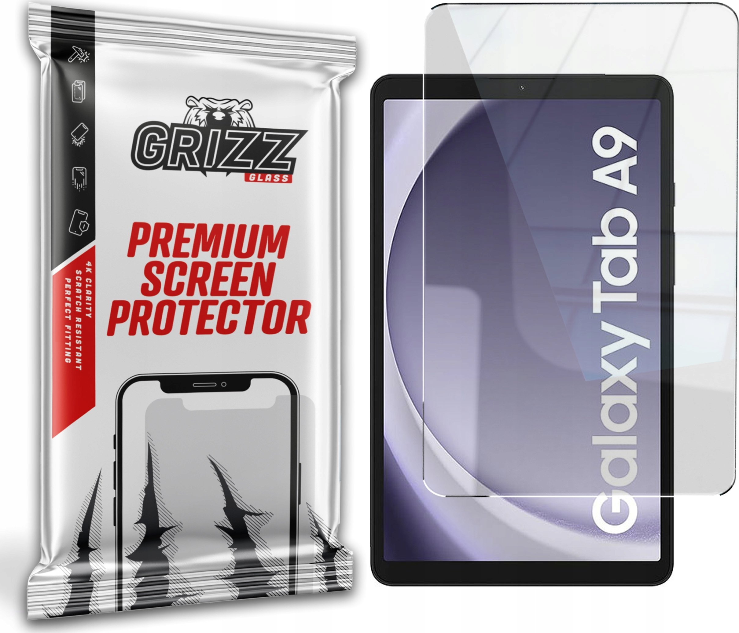 GrizzGlass Szkło hybrydowe GrizzGlass HybridGlass do Samsung Galaxy Tab A9