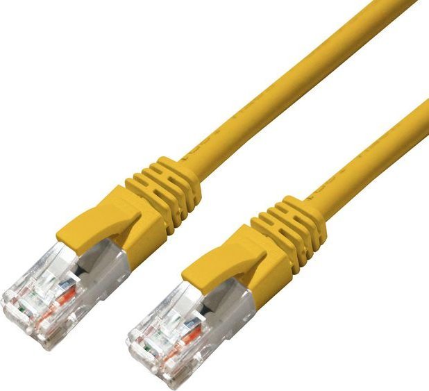 MicroConnect CAT6A UTP 1m Yellow LSZH