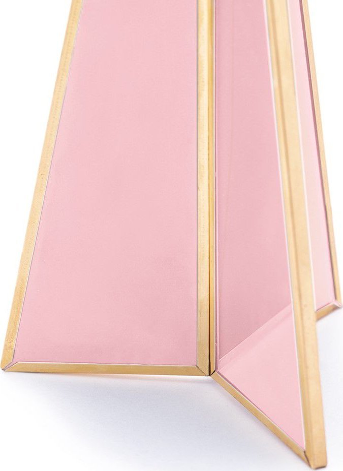 AmeliaHome AmeliaHome Stojak na biżuterię FIR 10X25 pudrowy róż