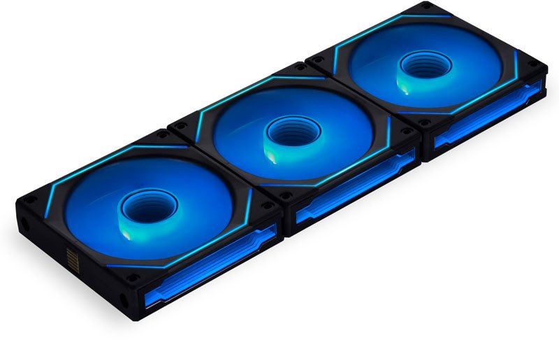Wentylator Lian Li UNI FAN SL-INF 120 RGB Reverse Blade 3-pack (12RSLIN3B)
