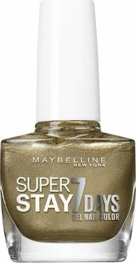 Maybelline Maybelline, Forever Strong Super Stay 7 Days, Nail Polish, Nr. 735, Gold All Night, 10 ml For Women