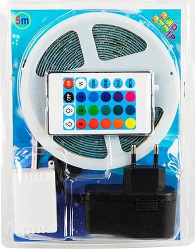 Taśma LED Blow 70-768# Zestaw taś.led rgb 2835 5m/300 ster+zas