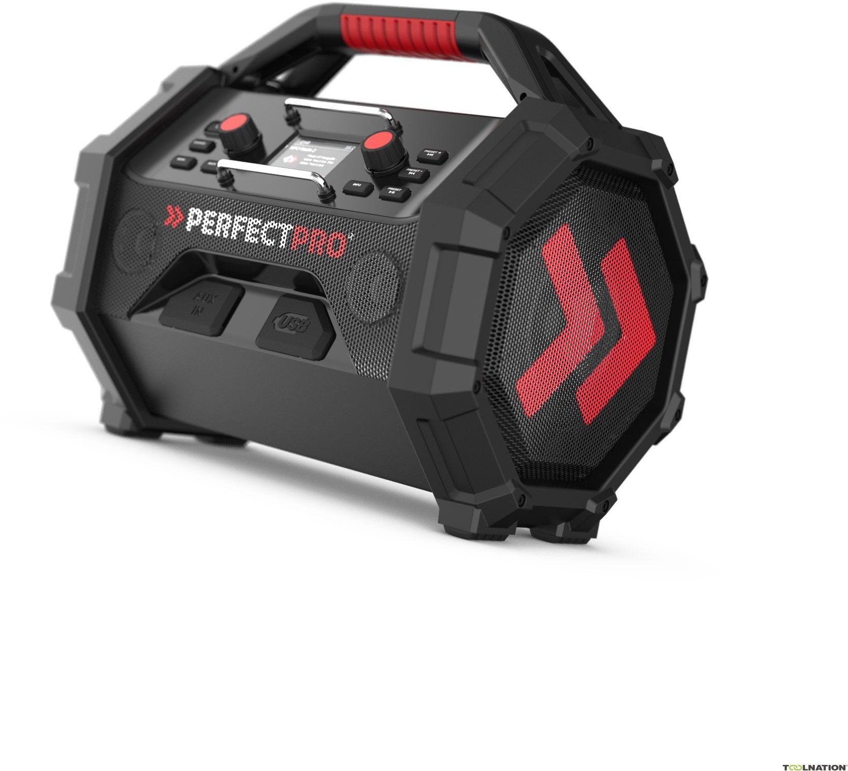 PerfectPro ROCKTAGON 18V Baustellenradio