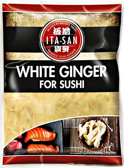 ITA-SAN Imbir marynowany naturalny biały 1,5kg - ITA-SAN