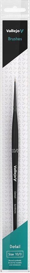 Vallejo Vallejo: B02100 - Detail - Round Brush - Synthetic 10/0