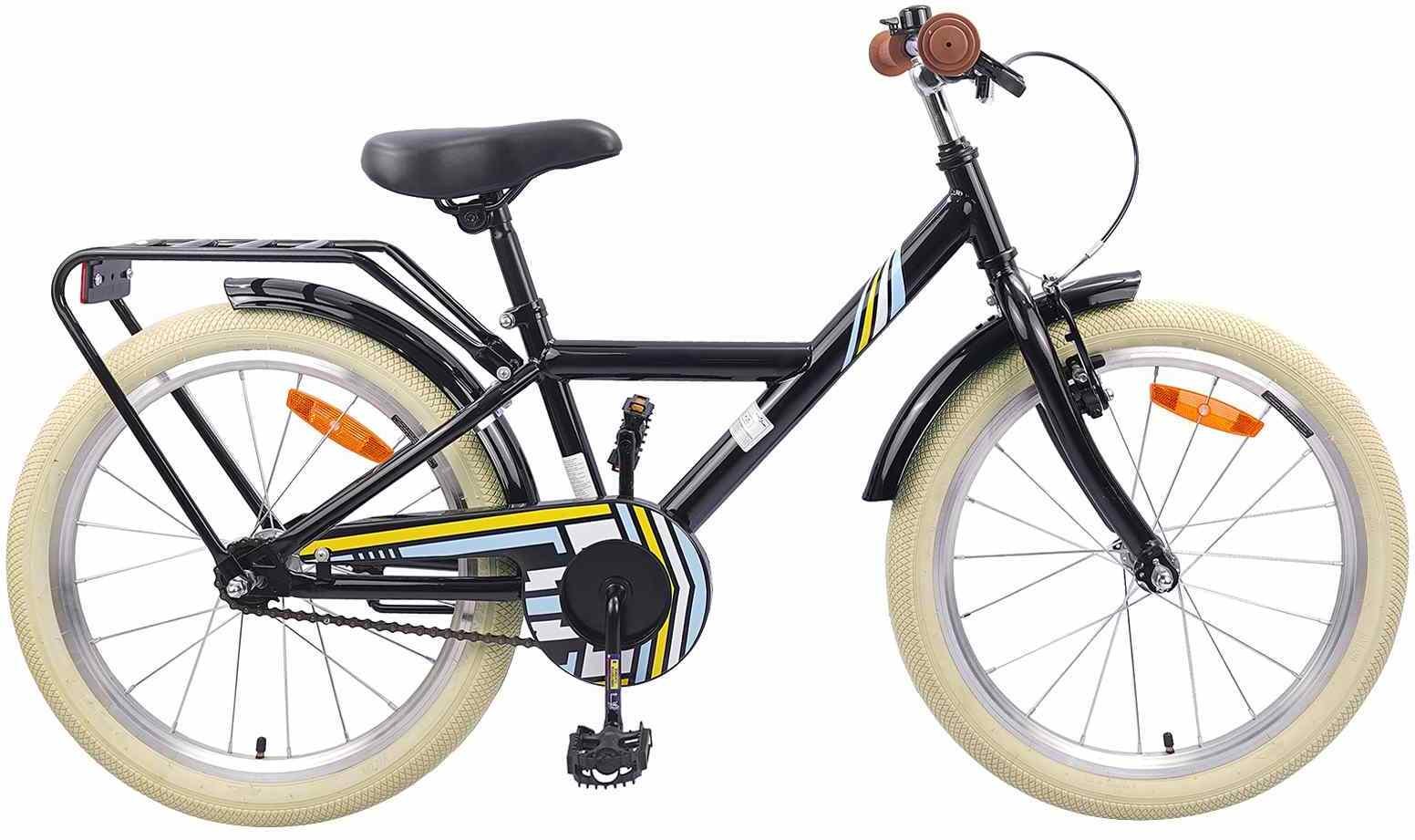 vidaXL Rower Dziecięcy 24 Cali dla dzieci w wieku 8-12 lat Czarny