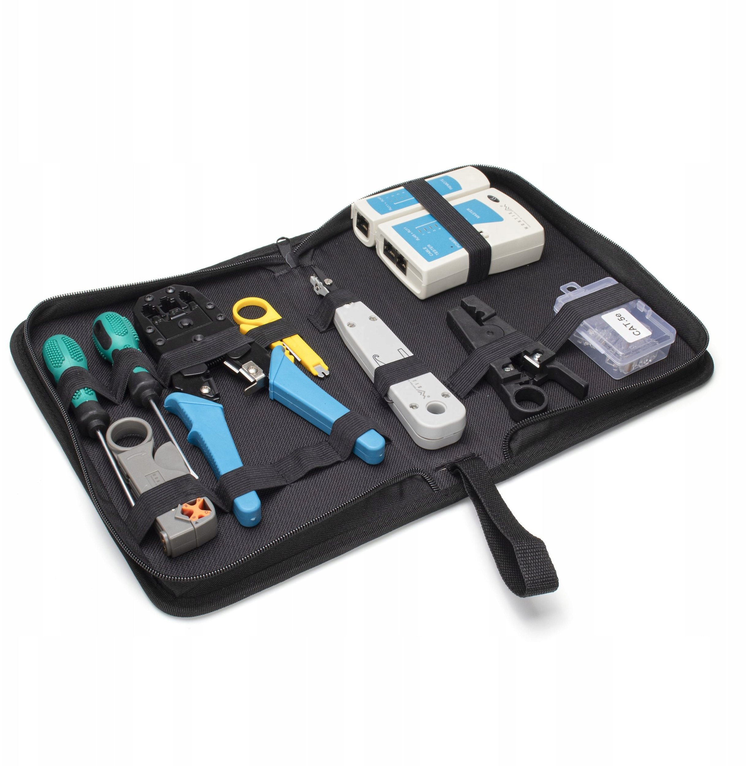 Zestaw akcesorii do zarabiania wtyków RJ45 10w1 Montis MT183