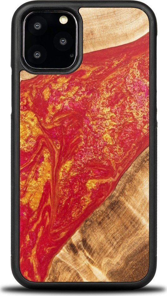 BeWood Etui Bewood Unique na iPhone 11 Pro - Neons - Paris