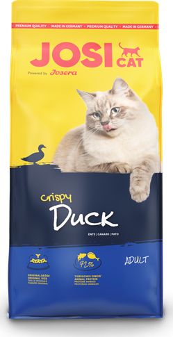 JosiCat Crispy Duck 10 kg + niespodzianka dla kota GRATIS!