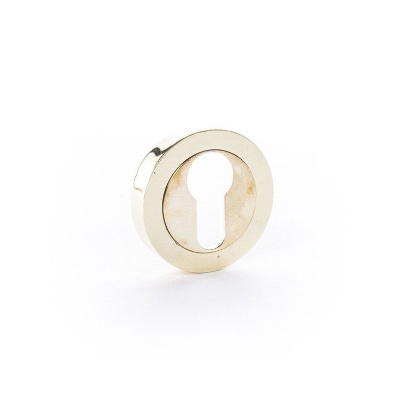 KEY ESCUTCHEON A01 CYLINDER BRASS