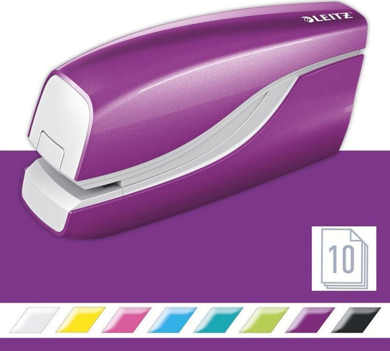 Zszywacz Leitz ZSZYWACZ ELEKTRYCZNY WOW 10K, FIOLETOWY 65991580