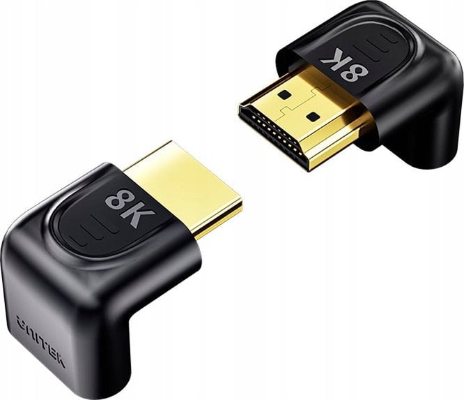 Adapter AV Unitek HDMI - HDMI czarny (A1046ABK03)