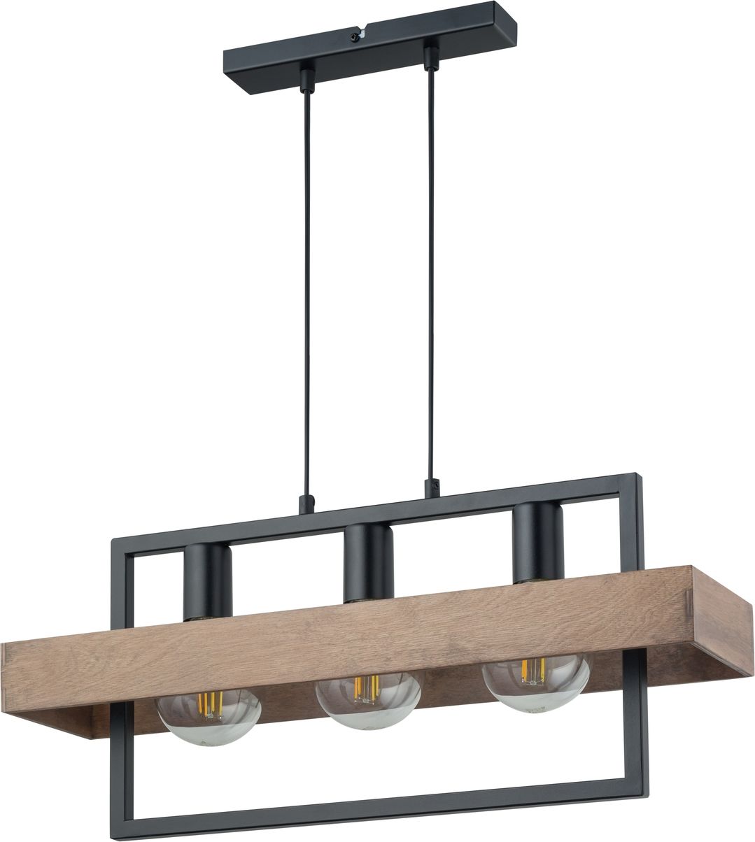 Lampa wisząca Sigma Nowoczesna lampa sufitowa LED Ready brązowa Sigma ROBIN 32217