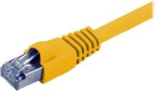 Diverse Patchcord S/FTP, CAT6, 1m żółty