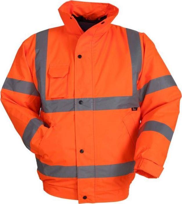 VIZWELL KURTKA KRÓTKA OSTRZEG.POMAR.XXL VWJK04O/XXL VIZWELL