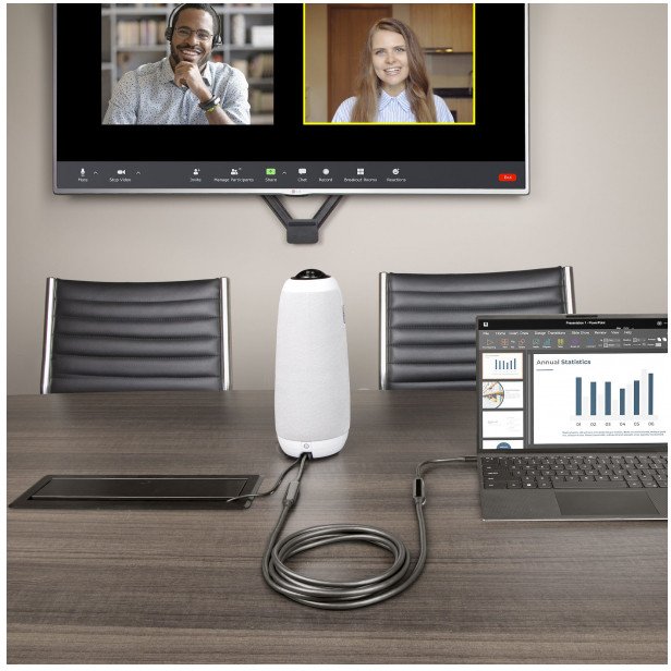 Kabel USB StarTech USB-C - USB-C 3 m Czarny (UCC-3M-10G-USB-CABLE)