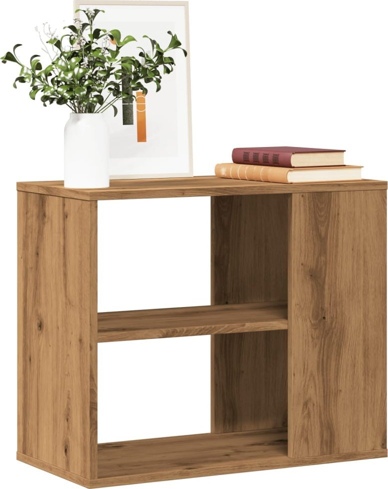 vidaXL vidaXL Szafka boczna, dąb artisan, 60x30x50 cm