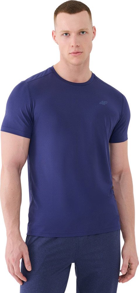 Koszulka męska 4F FNK M1343 granatowa 4FWSS25TFTSM1343 30S S