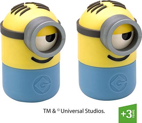 WMF 2-częściowy zestaw kontrolny WMF Minions, od lat 3, solniczka, pieprzniczka z mechanizmem przechylania, plastik, bez BPA