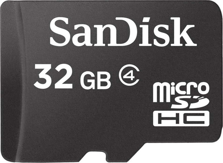 Karta SanDisk MicroSDHC 32 GB Class 4 (SDSDQM032GB35)