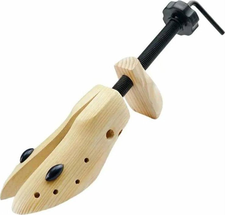 Aptel Drewniane PRAWIDŁO do Butów 1 sztuka Rozmiar 42-46 AG976